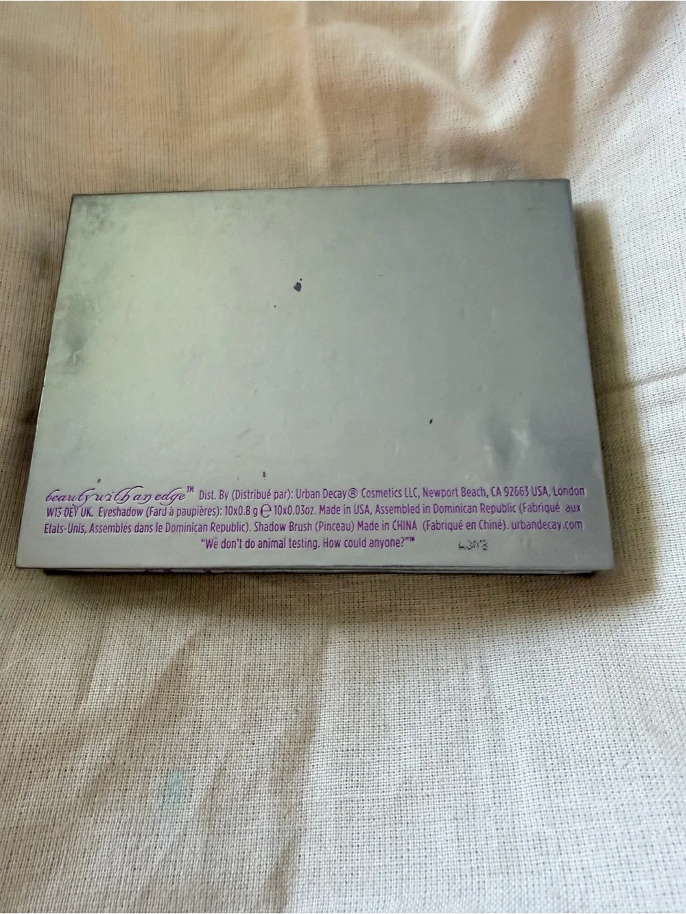 Urban Decay makeup eyeshadow